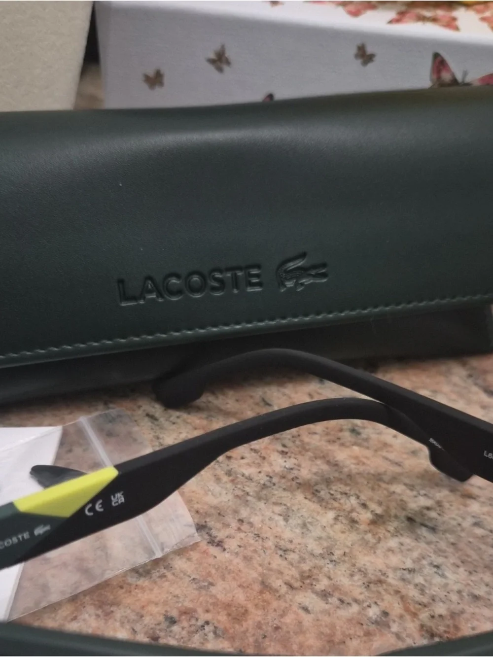 Lacoste Men's Dark Green Sunglasses